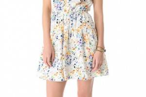 Juicy Couture Hothouse Floral Print Dress