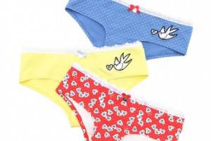 Juicy Couture Love Bird 3 Pack Boy Shorts