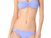 Juicy Couture Miss Divine Hearts Button Bikini Top