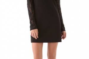 Juicy Couture Raglan Lace Sleeve Dress