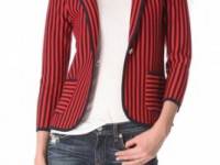 Juicy Couture Vertical Stripe Blazer