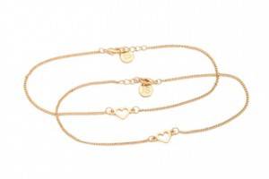 Jules Smith BFF Ankle Bracelet Set