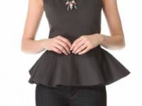 Julie Haus Novak Peplum Top