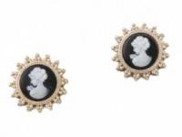 Juliet &amp; Company Cameo Stud Earrings