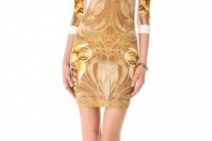 Just Cavalli Athena Long Sleeve Dress