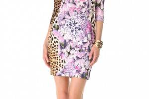 Just Cavalli Leo 3/4 Sleeve Dress