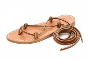 K. Jacques Bikini Wrap Flat Sandals