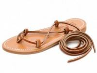 K. Jacques Bikini Wrap Flat Sandals