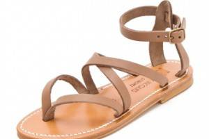 K. Jacques Epicure Crisscross Sandals