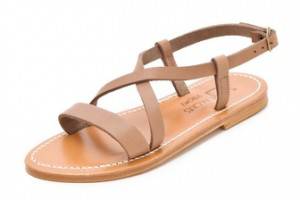 K. Jacques Flavia Crisscross Sandals