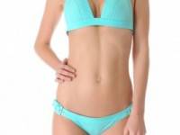 Karla Colletto Belt Buckle Bikini Top