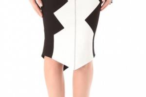 Kelly Wearstler Shark's Tooth Organto Skirt