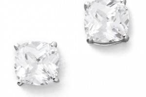 Kenneth Jay Lane Cushion Cut Studs