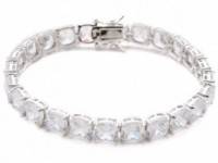 Kenneth Jay Lane Cushion Cut Tennis Bracelet