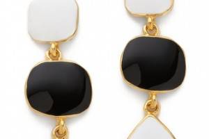 Kenneth Jay Lane Enamel Drop Earrings