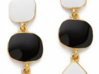 Kenneth Jay Lane Enamel Drop Earrings