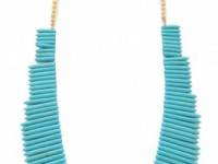 Kenneth Jay Lane Turquoise Stick Necklace