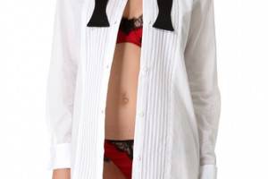 Kiki De Montparnasse Black Tie Shirt