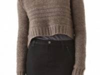 Kimberly Ovitz Chunky Cropped Turtleneck