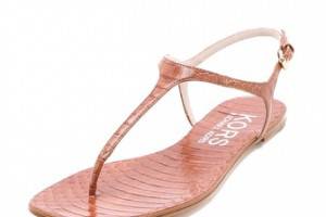 KORS Michael Kors Joni Snakeskin Sandals