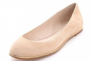 KORS Michael Kors Odell Round Toe Ballet Flats