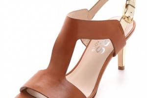 KORS Michael Kors Xyla Low Heel T Strap Sandal