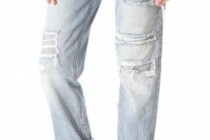 Ksubi Boyfriend Ripped Baggy Jeans