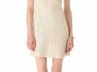 L&#039;AGENCE Cap Sleeve Shift Dress