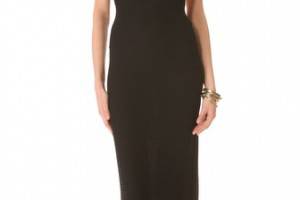 L'AGENCE Long Halter Dress