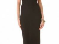 L&#039;AGENCE Long Halter Dress