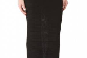 L'AGENCE Long Skirt with Back Detail