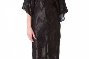 L'AGENCE Sequin Kimono Dress