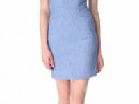L&#039;AGENCE Square Neck Pocket Dress