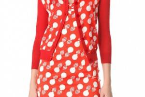 L'Wren Scott Bomb Print Cardigan