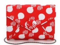 L&#039;Wren Scott Bomb Print Clutch