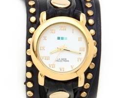 La Mer Collections Bali Stud Wrap Watch