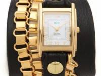 La Mer Collections Egyptian Chain Wrap Watch