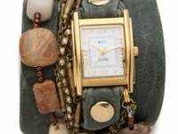 La Mer Collections Jasper Stones Wrap Watch