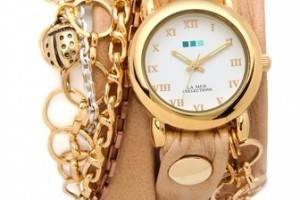 La Mer Collections Palm Springs Vintage Charms Watch