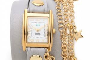 La Mer Collections Star Charms Wrap Watch