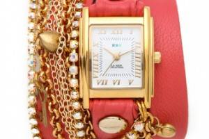 La Mer Collections Tokyo Crystal Wrap Watch