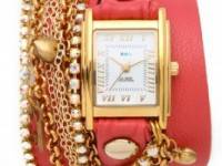 La Mer Collections Tokyo Crystal Wrap Watch