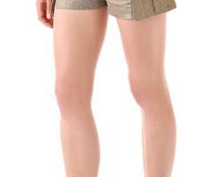 L.A.M.B. Metallic Cargo Shorts