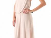 Lanston Drape Racer Back Maxi Dress