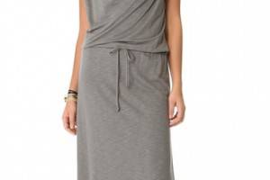 Lanston Draped Maxi Dress