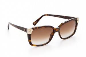 Lanvin Square Sunglasses with Screw Details