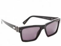 Lanvin Square Sunglasses with Swarovski Crystals