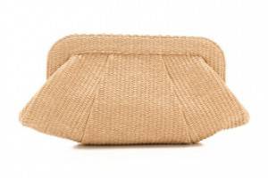 Lauren Merkin Handbags Tatum Raffia Clutch