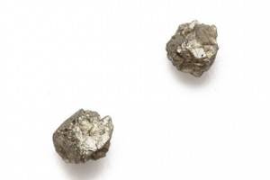 Lauren Wolf Jewelry Pyrite Stud Earrings