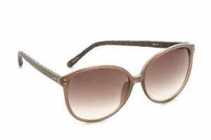 Linda Farrow Luxe Oversized Snakeskin Sunglasses